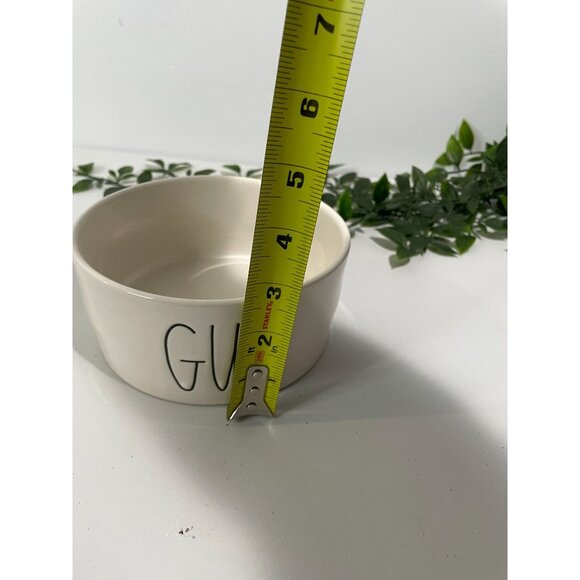 Rae Dunn "Gulp" Dog Bowl Artisan Collection By Magenta - Picture 5 of 6